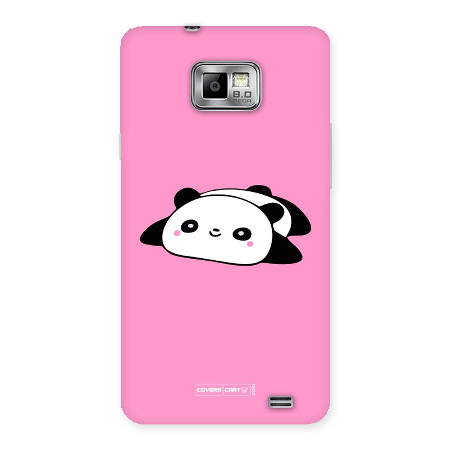 Cute Lazy Panda Back Case for Galaxy S2