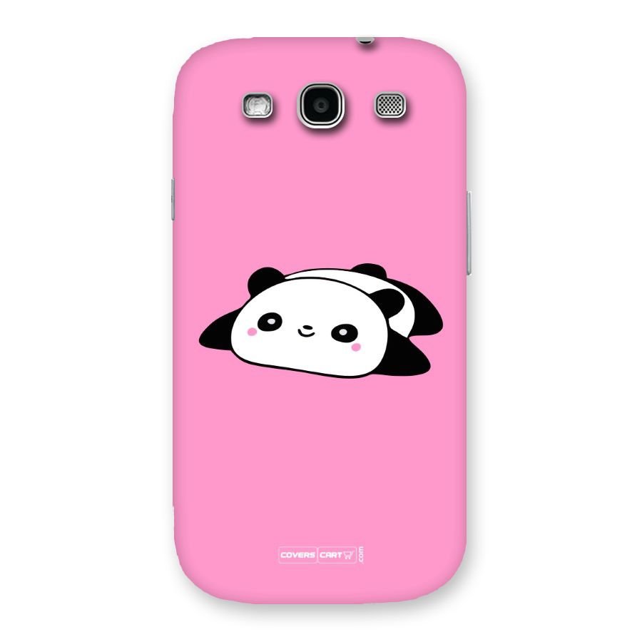 Cute Lazy Panda Back Case for Galaxy S3