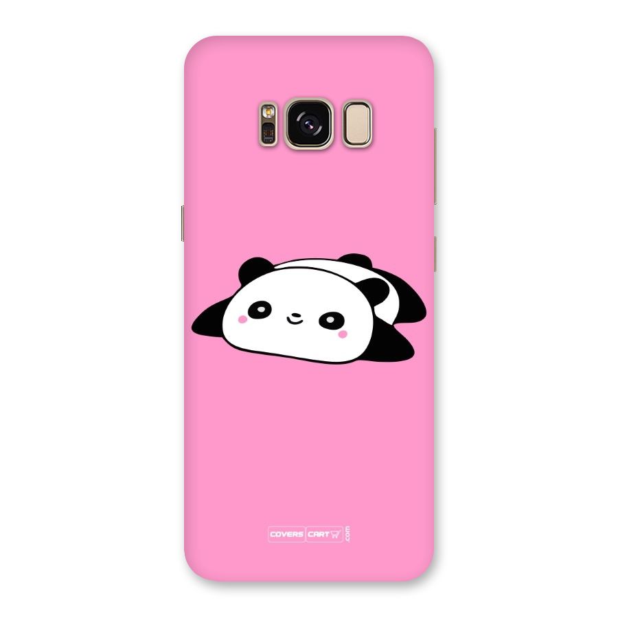 Cute Lazy Panda Back Case for Galaxy S8