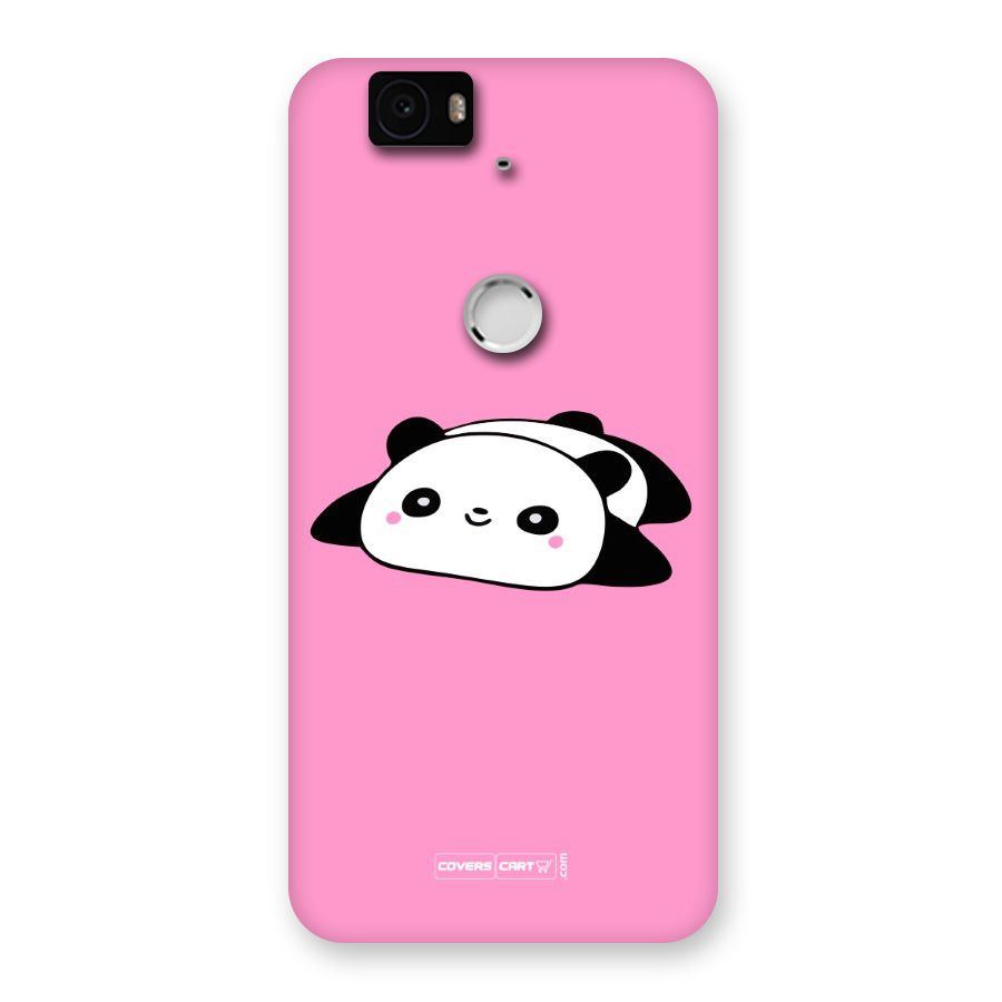 Cute Lazy Panda Back Case for Google Nexus-6P