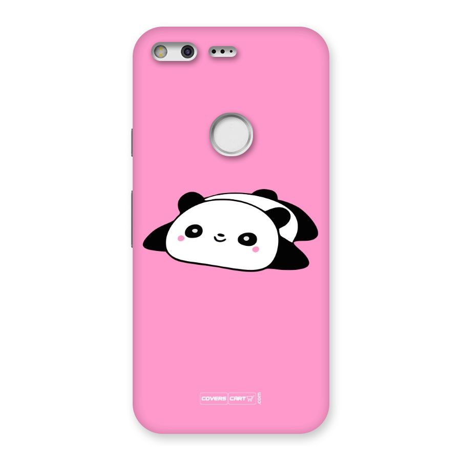 Cute Lazy Panda Back Case for Google Pixel