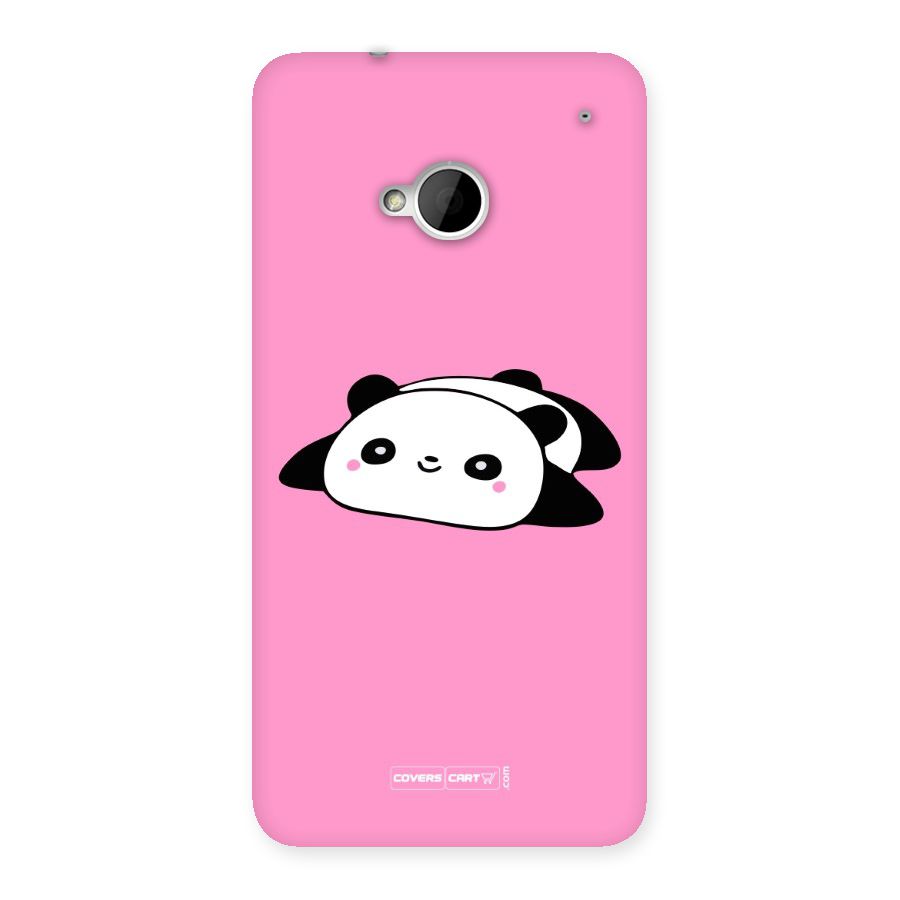 Cute Lazy Panda Back Case for HTC One M7