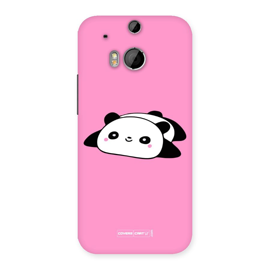 Cute Lazy Panda Back Case for HTC One M8
