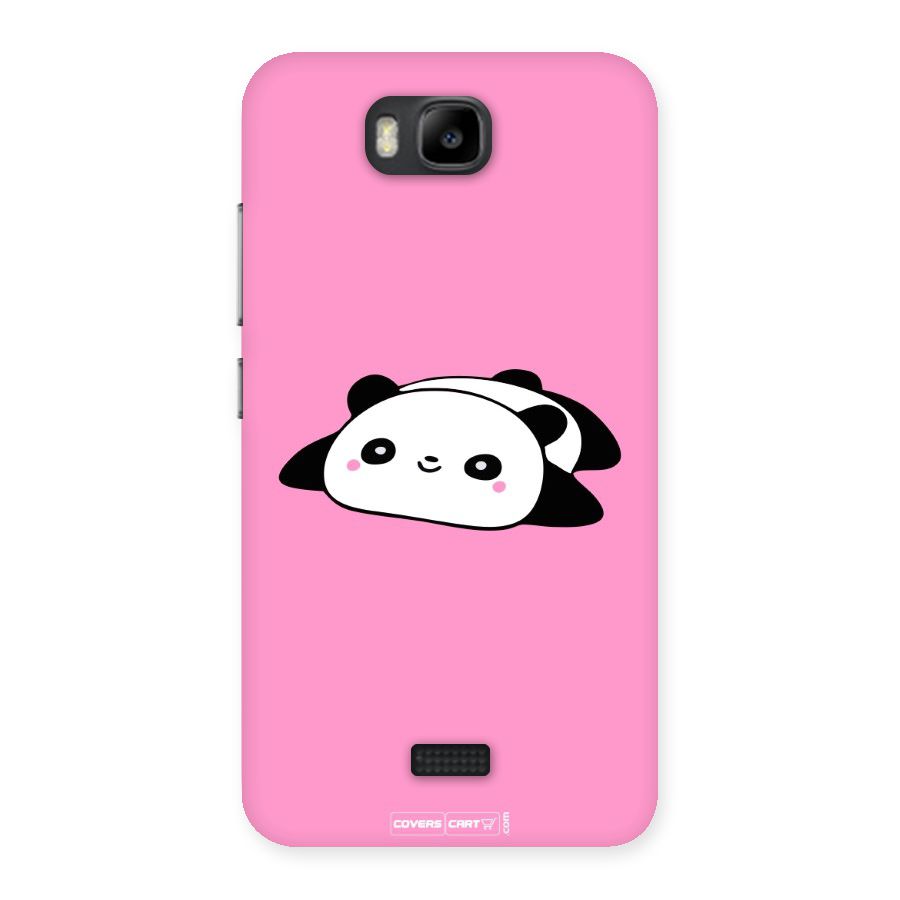 Cute Lazy Panda Back Case for Honor Bee