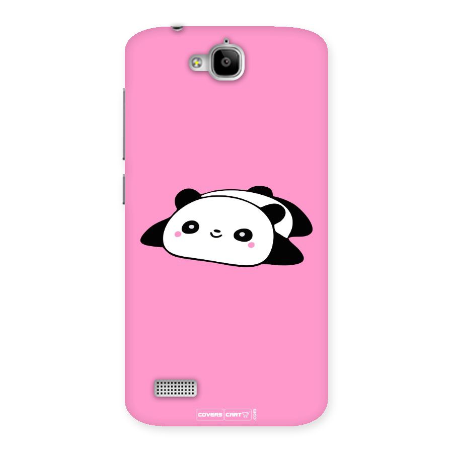 Cute Lazy Panda Back Case for Honor Holly
