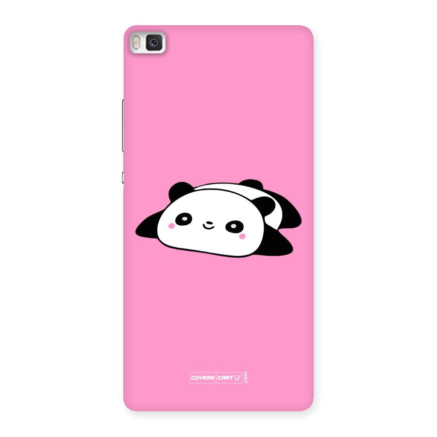 Cute Lazy Panda Back Case for Huawei P8
