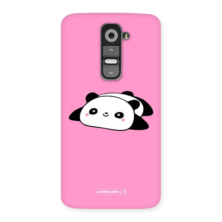 Cute Lazy Panda Back Case for LG G2