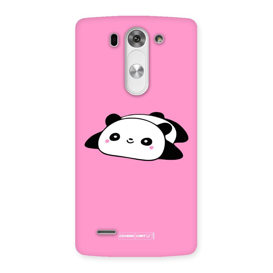 Cute Lazy Panda Back Case for LG G3 Mini