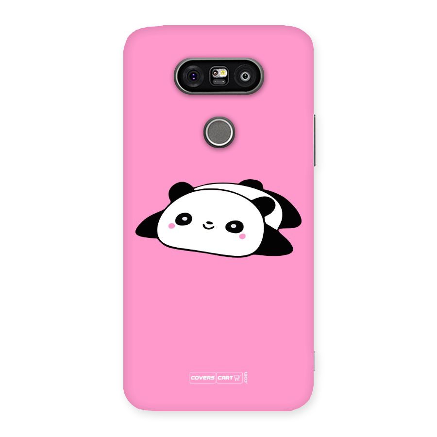 Cute Lazy Panda Back Case for LG G5