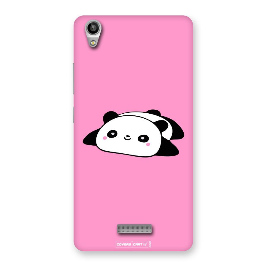 Cute Lazy Panda Back Case for Lava-Pixel-V1