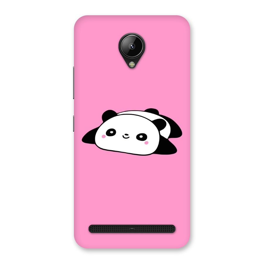 Cute Lazy Panda Back Case for Lenovo C2