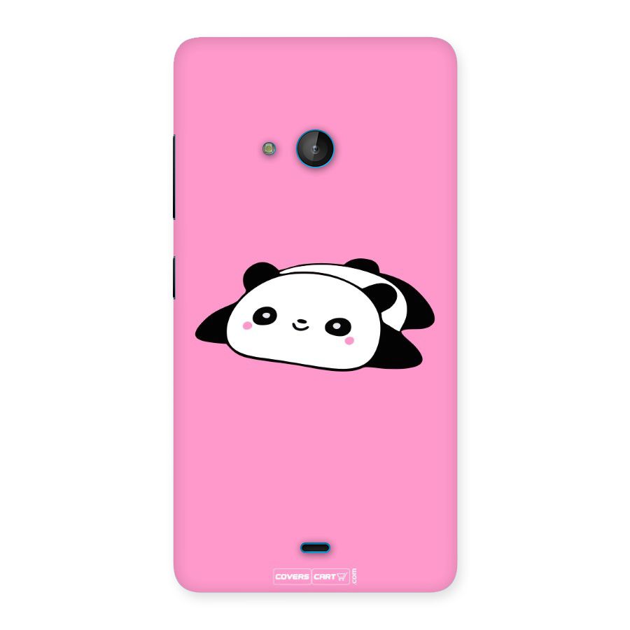 Cute Lazy Panda Back Case for Lumia 540