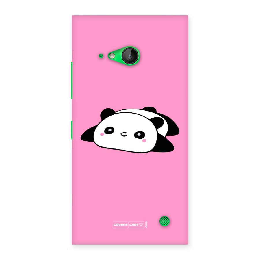 Cute Lazy Panda Back Case for Lumia 730