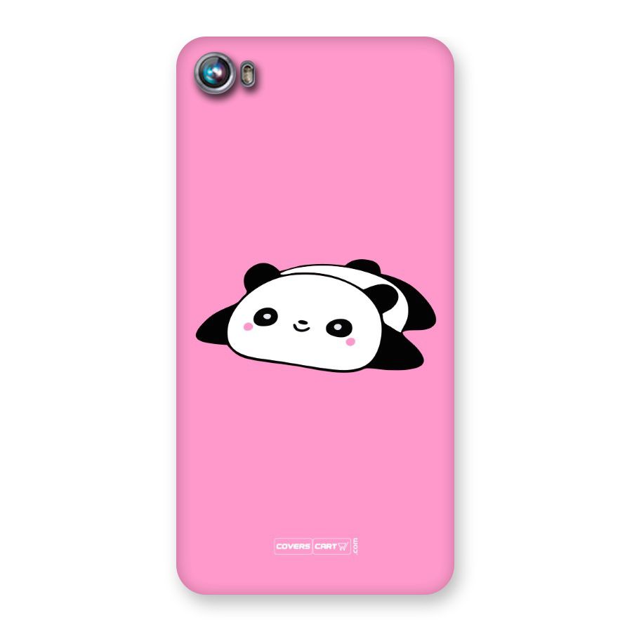 Cute Lazy Panda Back Case for Micromax Canvas Fire 4 A107