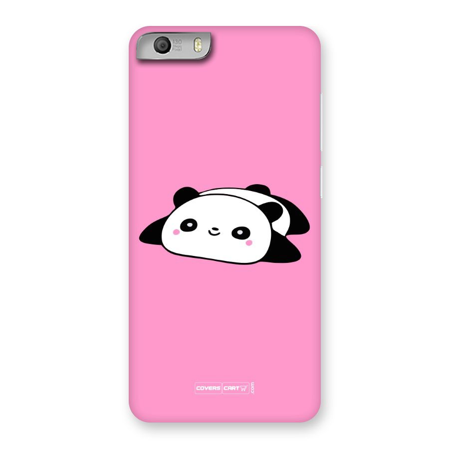 Cute Lazy Panda Back Case for Micromax Canvas Knight 2