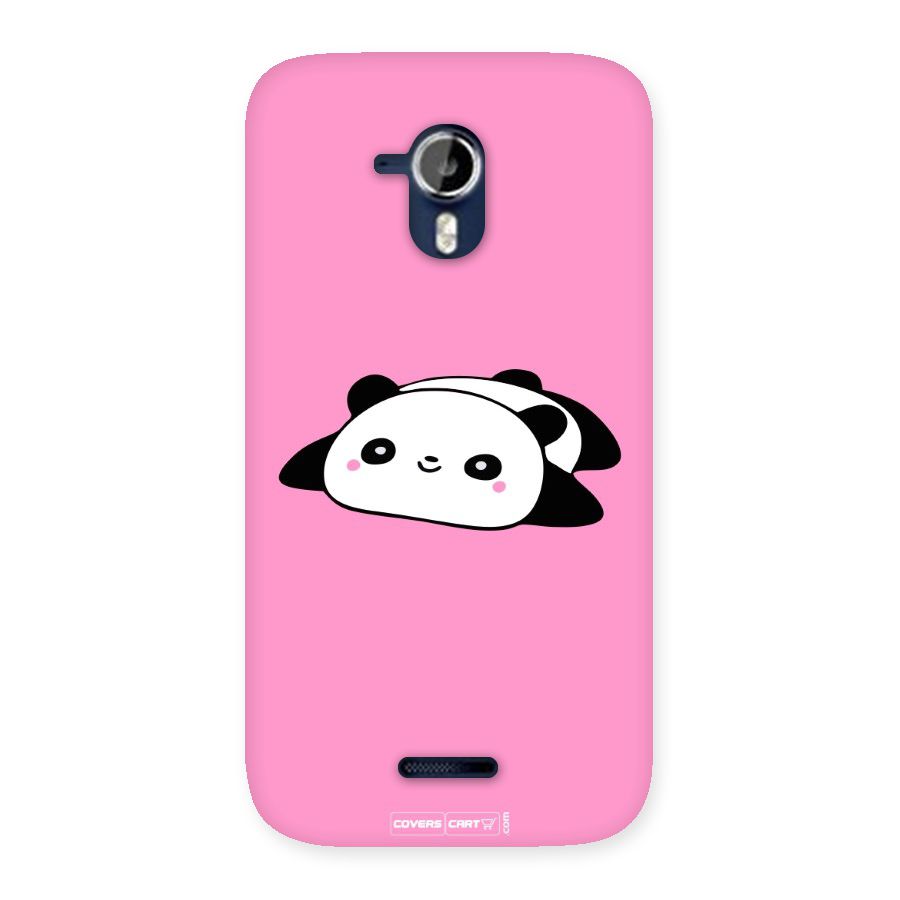 Cute Lazy Panda Back Case for Micromax Canvas Magnus A117