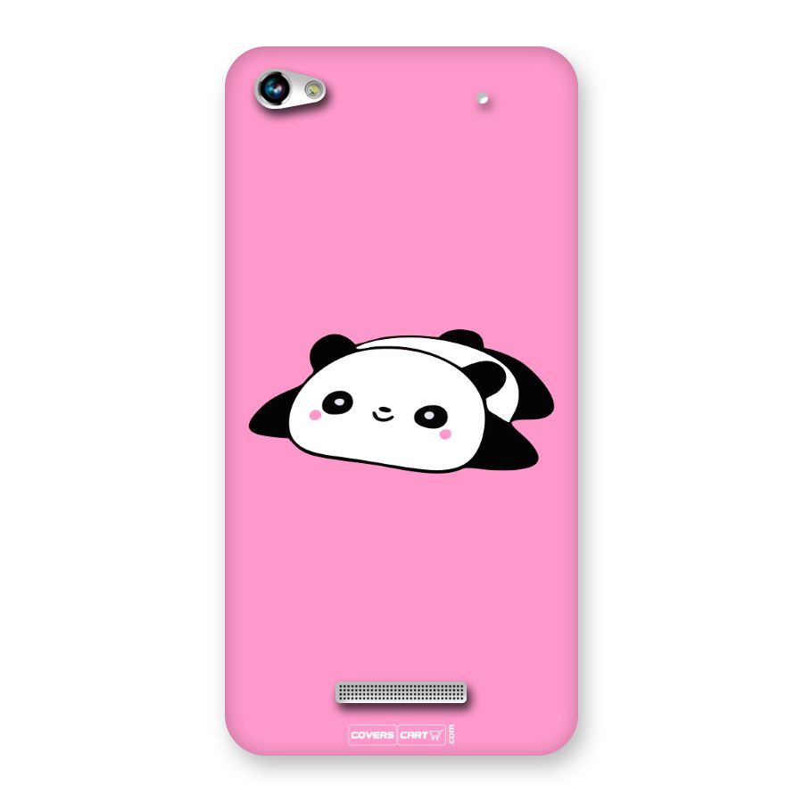 Cute Lazy Panda Back Case for Micromax Hue 2