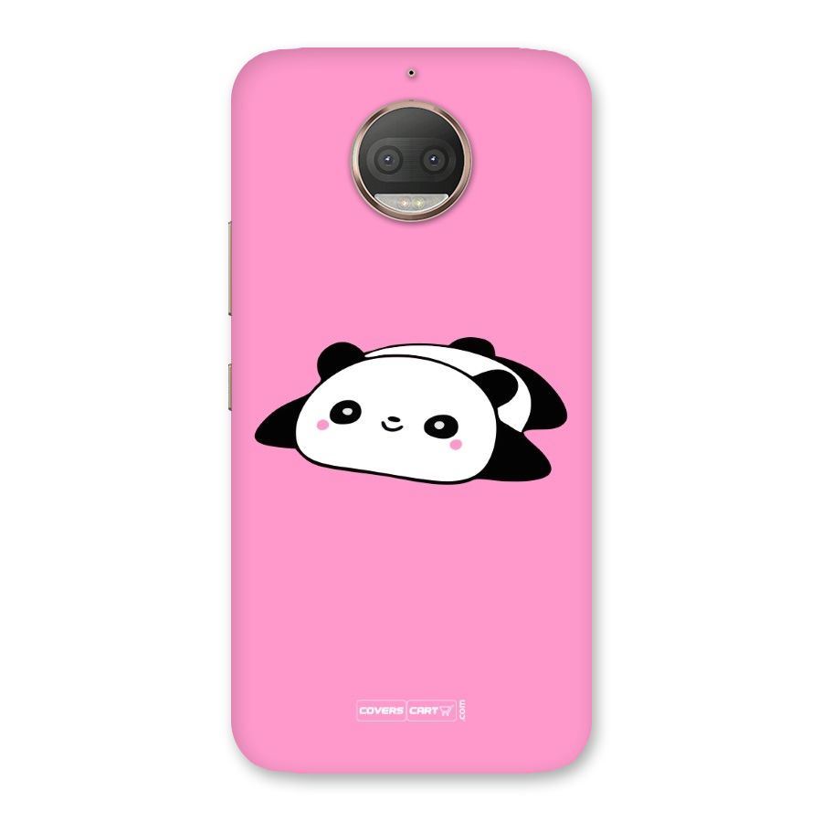 Cute Lazy Panda Back Case for Moto G5s Plus
