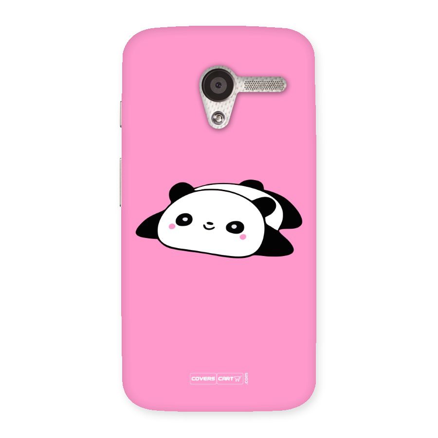 Cute Lazy Panda Back Case for Moto X