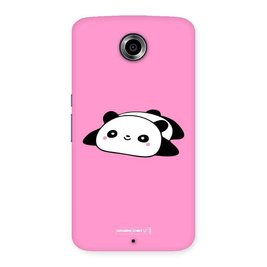 Cute Lazy Panda Back Case for Nexsus 6