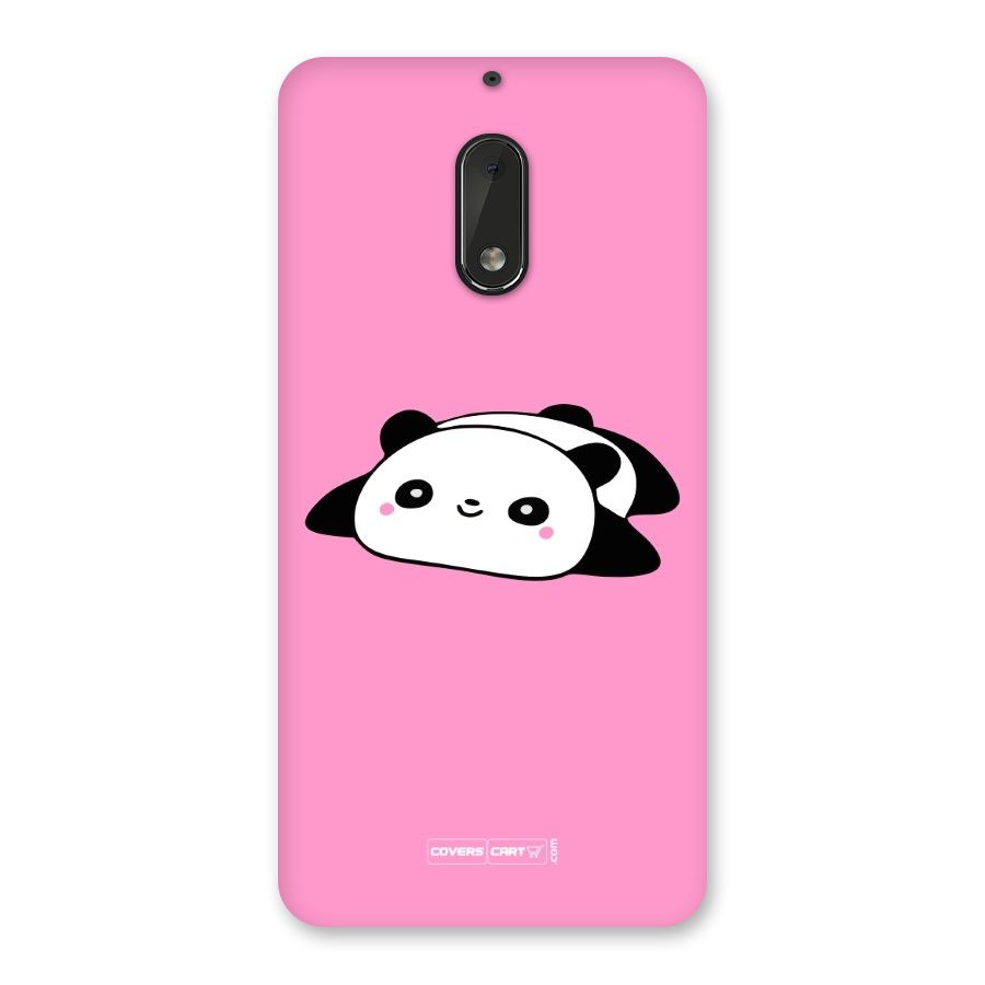 Cute Lazy Panda Back Case for Nokia 6