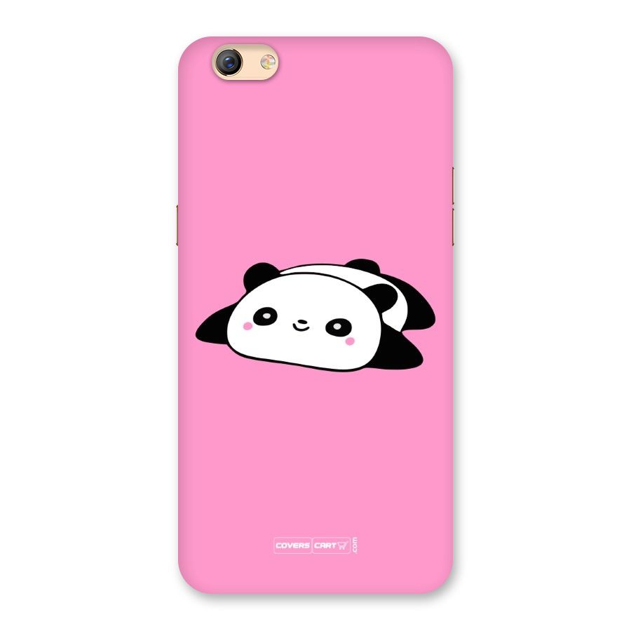 Cute Lazy Panda Back Case for Oppo F3 Plus