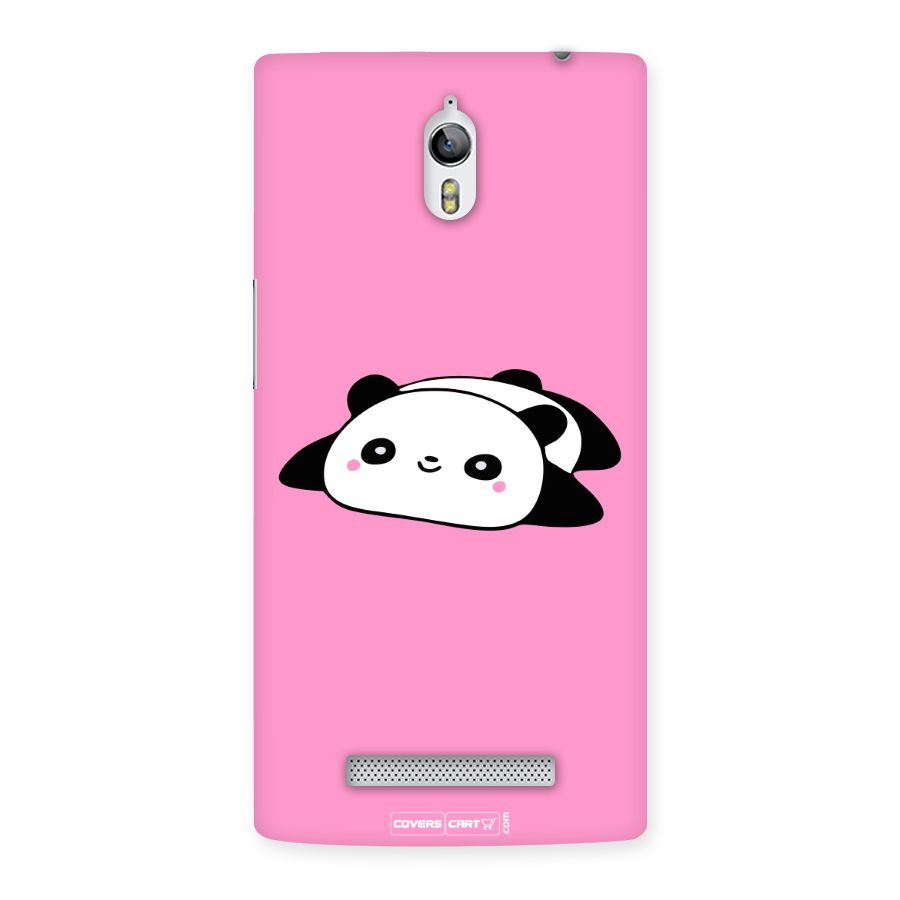 Cute Lazy Panda Back Case for Oppo Find 7