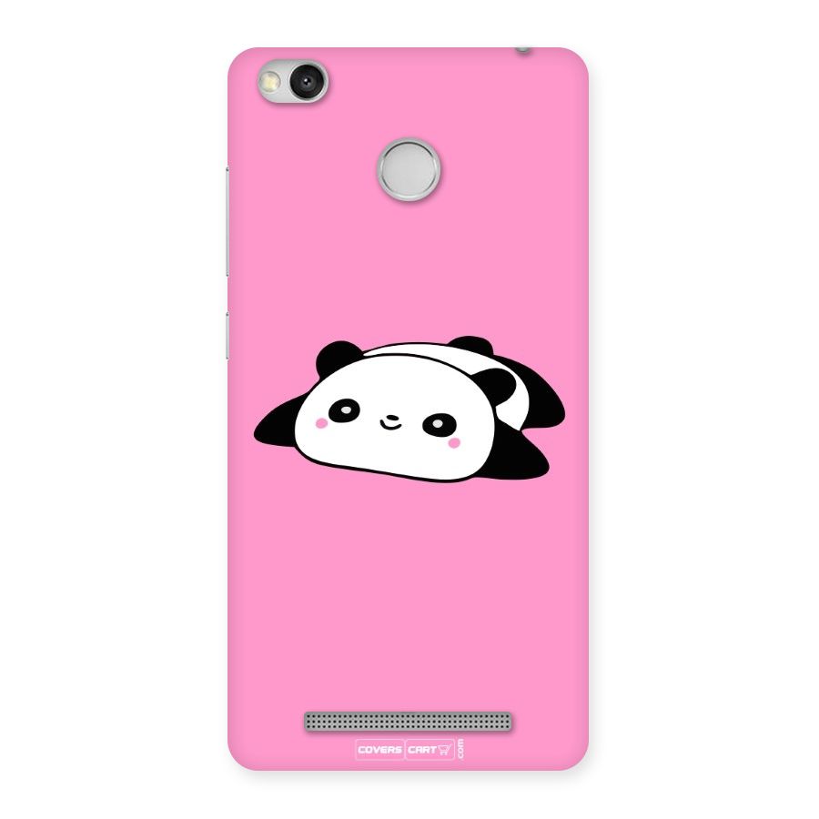 Cute Lazy Panda Back Case for Redmi 3S Prime