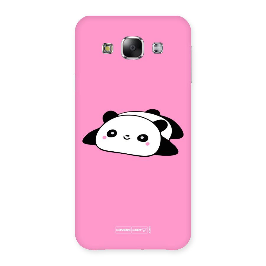 Cute Lazy Panda Back Case for Samsung Galaxy E5