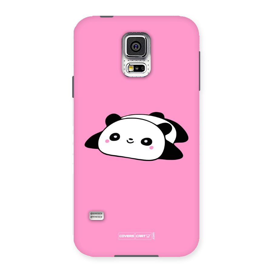Cute Lazy Panda Back Case for Samsung Galaxy S5