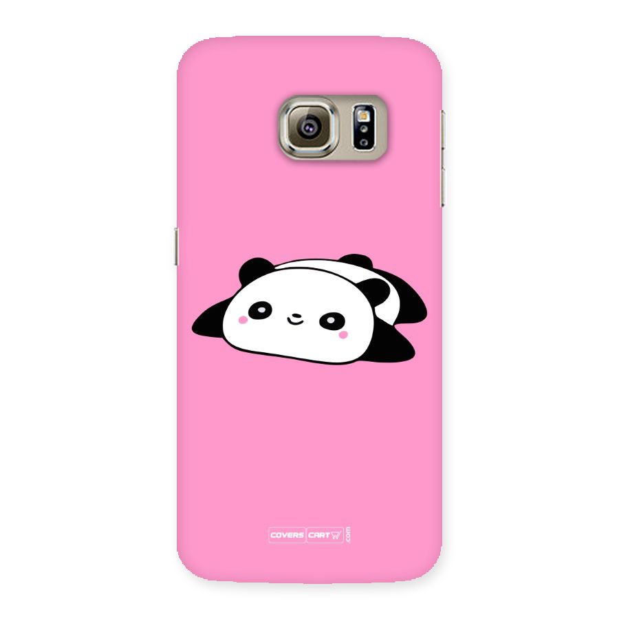 Cute Lazy Panda Back Case for Samsung Galaxy S6 Edge