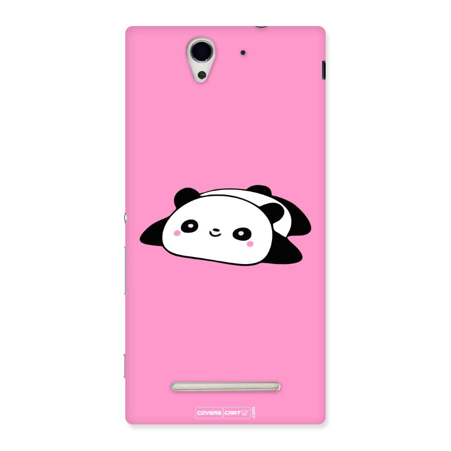 Cute Lazy Panda Back Case for Sony Xperia C3