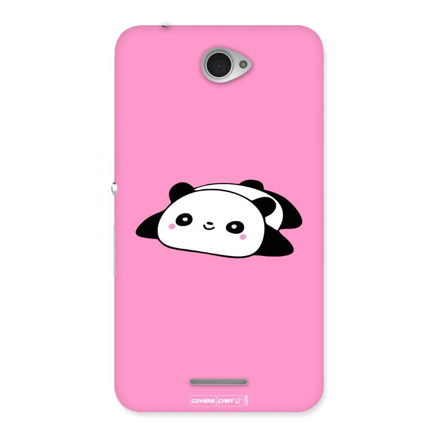 Cute Lazy Panda Back Case for Sony Xperia E4