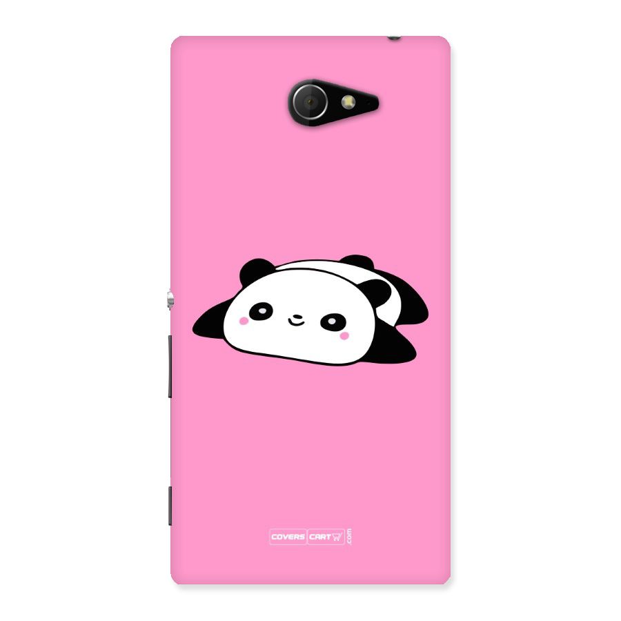 Cute Lazy Panda Back Case for Sony Xperia M2