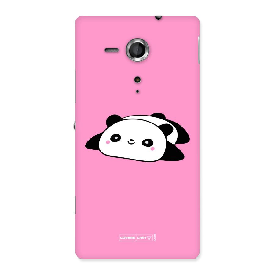 Cute Lazy Panda Back Case for Sony Xperia SP