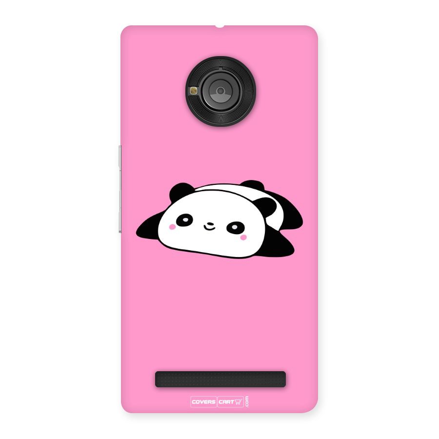 Cute Lazy Panda Back Case for Yu Yuphoria