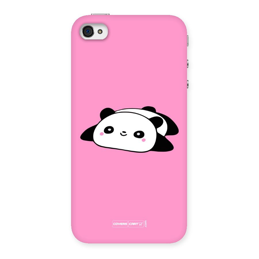 Cute Lazy Panda Back Case for iPhone 4 4s