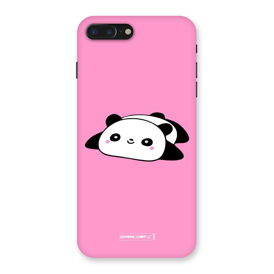 Cute Lazy Panda Back Case for iPhone 7 Plus