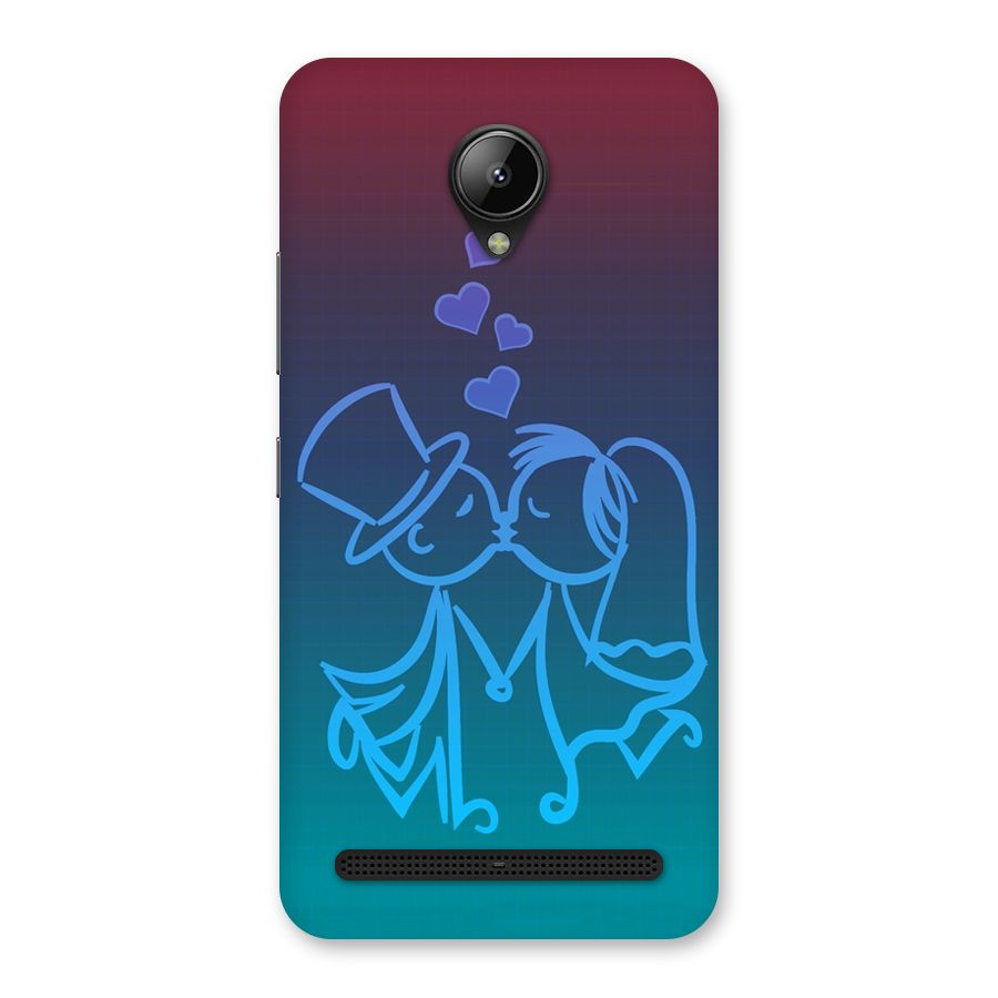 Cute Love Back Case for Lenovo C2