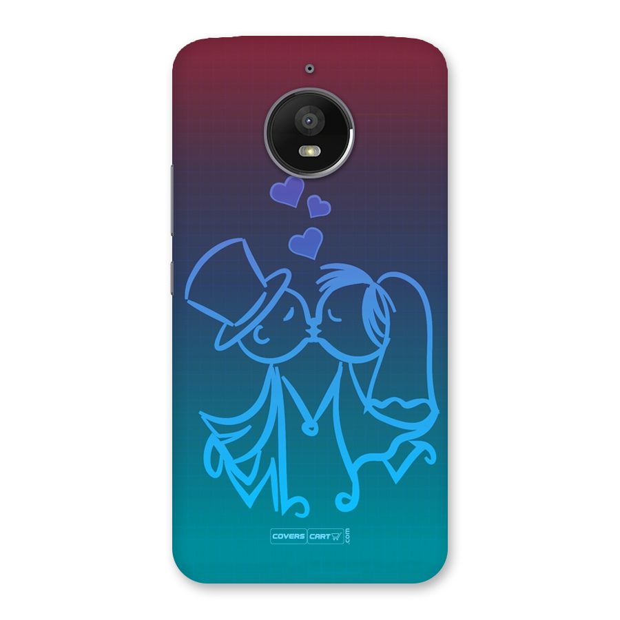 Cute Love Back Case for Moto E4 Plus