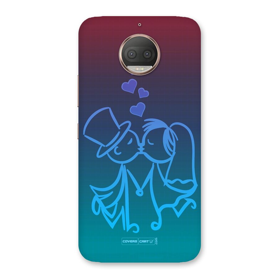 Cute Love Back Case for Moto G5s Plus