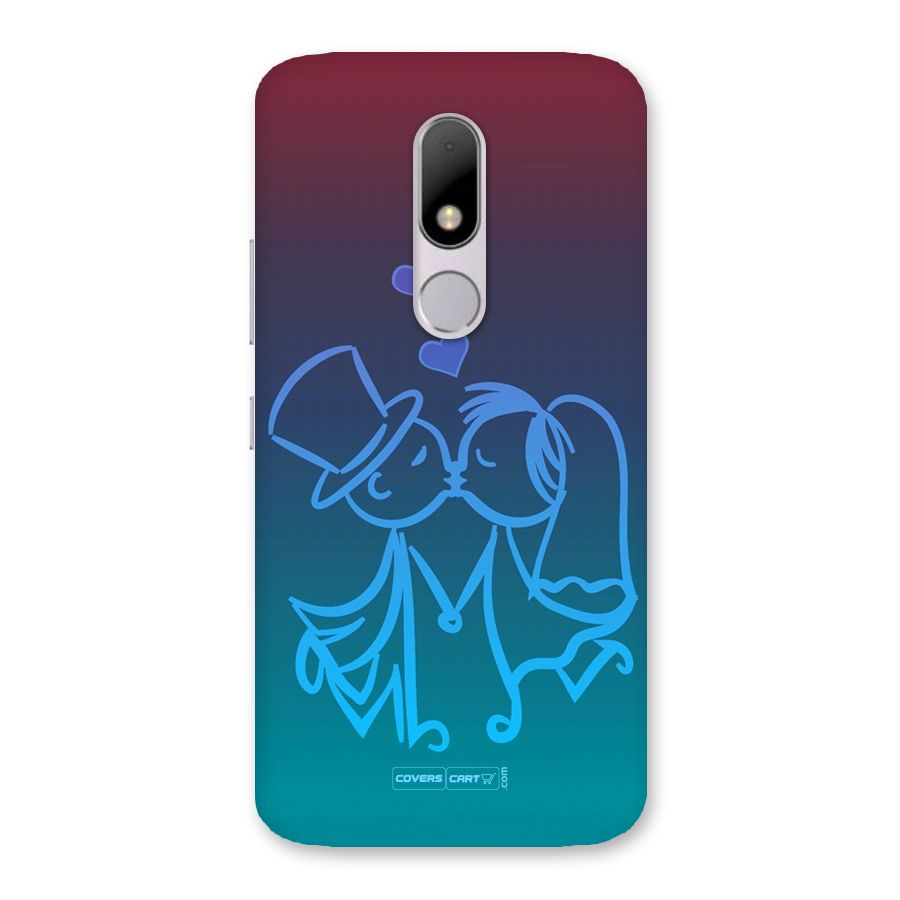 Cute Love Back Case for Moto M