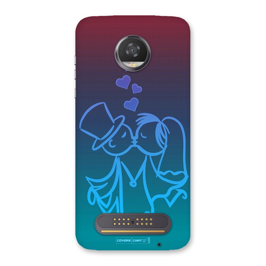 Cute Love Back Case for Moto Z2 Play