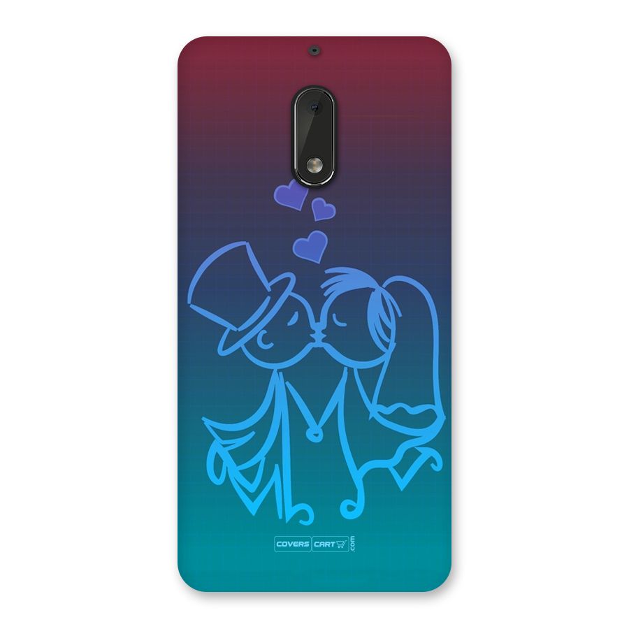 Cute Love Back Case for Nokia 6
