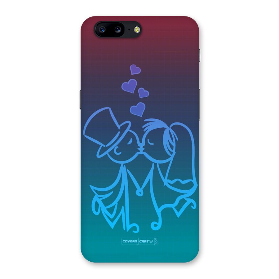 Cute Love Back Case for OnePlus 5