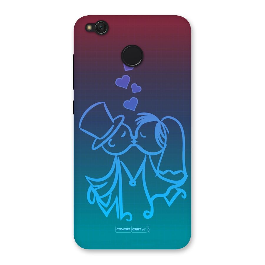 Cute Love Back Case for Redmi 4