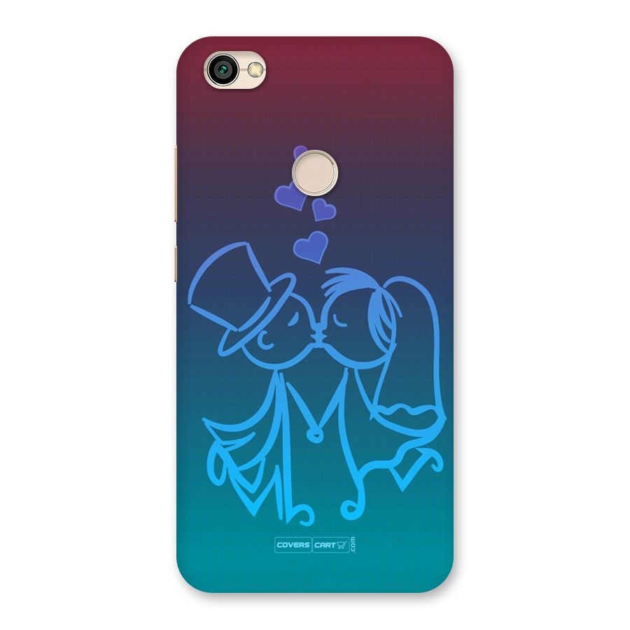 Cute Love Back Case for Redmi Y1 2017