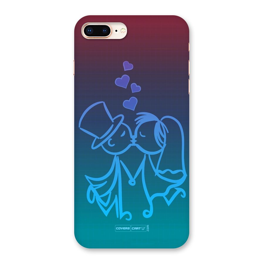 Cute Love Back Case for iPhone 8 Plus