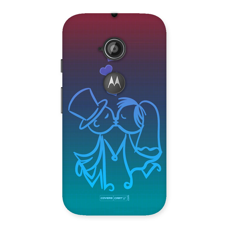 Cute Love Back case for Moto E 2nd Gen