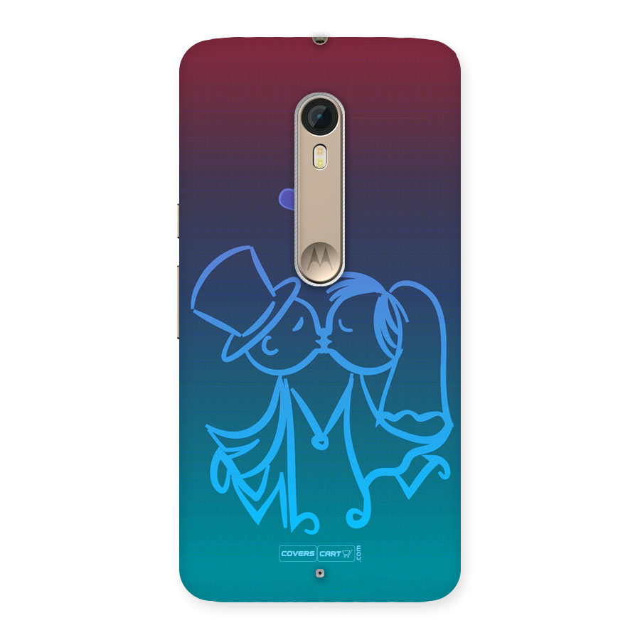 Cute Love Back case for Moto X Style